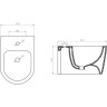 Биде подвесное BELBAGNO MARINO BB105BH