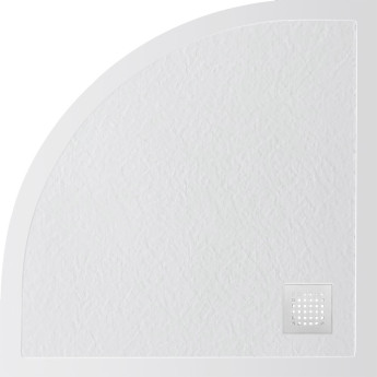 Душевой поддон из искусственного мрамора BELBAGNO TRAY-MR-UNO-R-90-550-35-W-BO