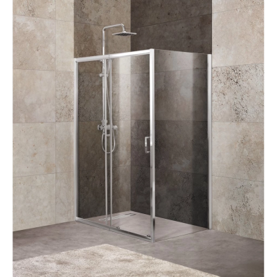 Душевой уголок BELBAGNO UNIQUE-2-AH-1-110/125-100-P-Cr