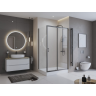 Душевой уголок BELBAGNO UNO-195-AH-1-120/90-C-NERO