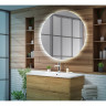 Зеркало BELBAGNO SPC-INT-1000-LED с интерьерной подсветкой без выключателя, 12V, 220-240V, 1000x30