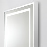 Зеркало BELBAGNO SPC-KRAFT-1400-800-LED-TCH-WARM в алюминиевой раме со встроенным светильником, сенсорным выключателем и подогревом, 1400x32x800